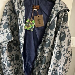 Coach Bape Rain Jacket xxl